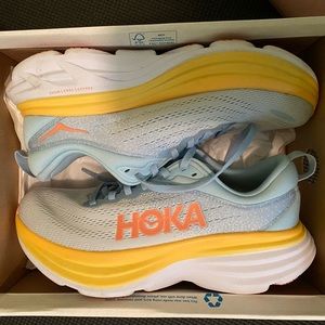 Hoka Women’s Bondi 8 (Summer Song/Country Air) Size 9